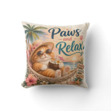 Gato de Praia Patas e Relax