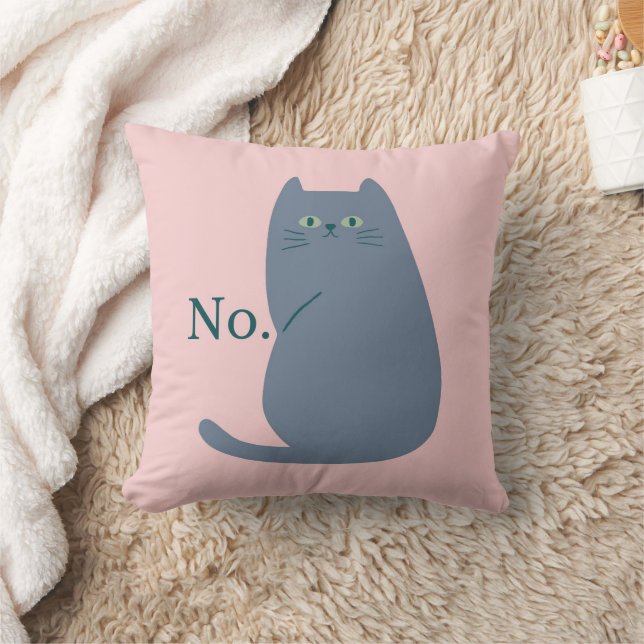 Almofada Gato de Rejeição (Cobertor)