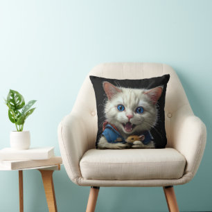 Almofada Gato Engraçado
