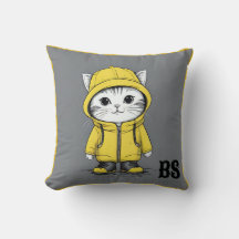 Gato Engraçado em Raízes de Chuva - Humor de Gato