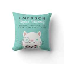 Gato extravagante com Stats do nascimento do