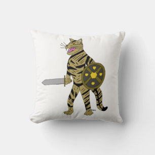 Almofada Gato Guerreiro