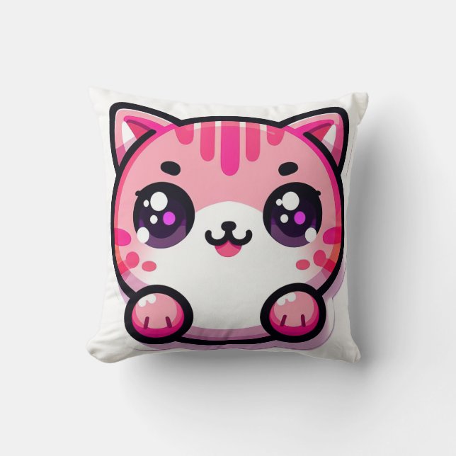 Almofada gato kawaii (Frente)