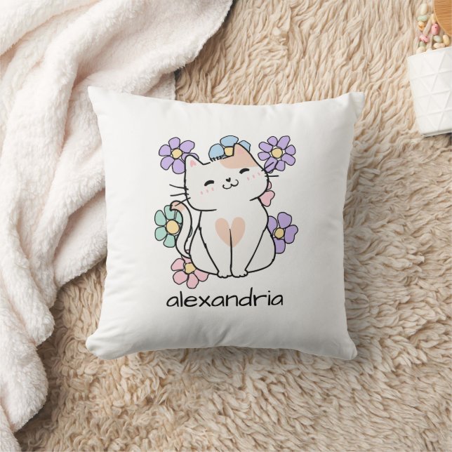 Almofada Gato Retro (Cobertor)