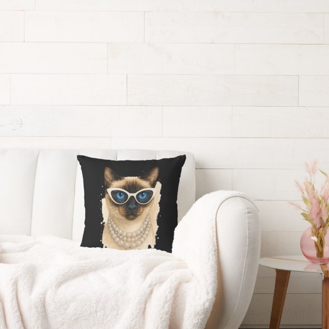 Almofada Gato Siamês para Gatos (Sofá)
