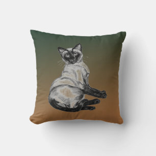 Almofada Gato Siamese