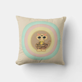 Almofada Gato Tigre Fofo
