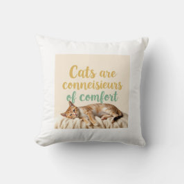 Almofada Gato Whimsso Engraçado Adorável