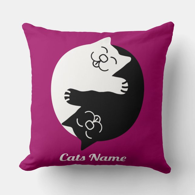 Almofada Gatos De Emergência Acessórios E Presentes Para Ga (Frente)