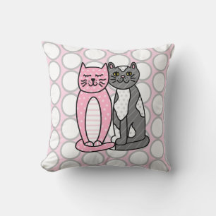 Almofada Gatos de Gatinho Rosa e Fofinho, Gatinhos Gatinhos
