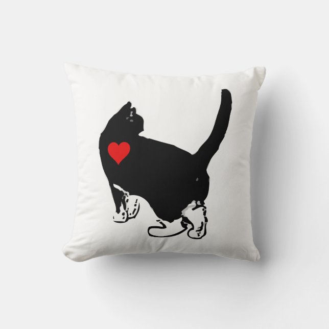 Almofada Gatos Mostrando Amor (Frente)