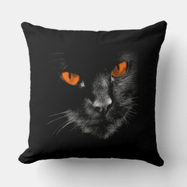 Almofada Gatos Pretos Reinam - Olhos Laranja