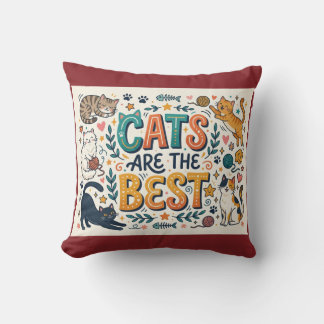 Almofada Gatos São os Melhores