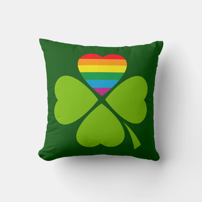 Almofada Gay Lucky Clover (Frente)