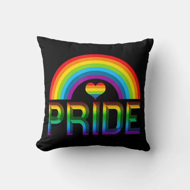 Almofada Gay Pride  LGBT Awareness Month 2022  (Frente)