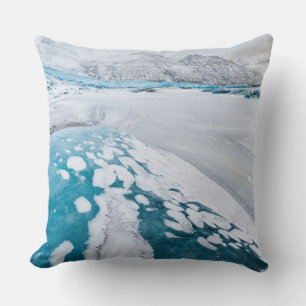 Almofada Gelo de glaciar congelado, Islândia