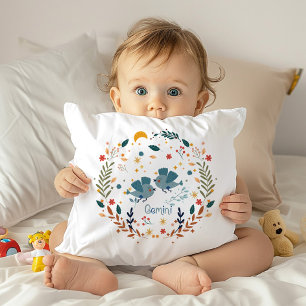 Almofada Gemini Baby Zodiac Nursery Travesseiro