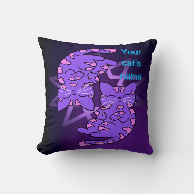 Almofada Gemini Roxo Personalizável Decagrem Roxo (Frente)