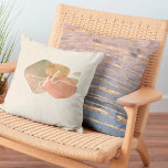 Almofada Gemstone do Mármore Moderno<br><div class="desc">Modern Marble Gold Foil Gemstone Para artigos adicionais de papelaria ou merchandising para combinar com este item, entre em contato conosco através do contato do designer na nossa homepage zazzle.</div>