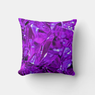 Almofada Gemstone Purple Crystal Ametyst