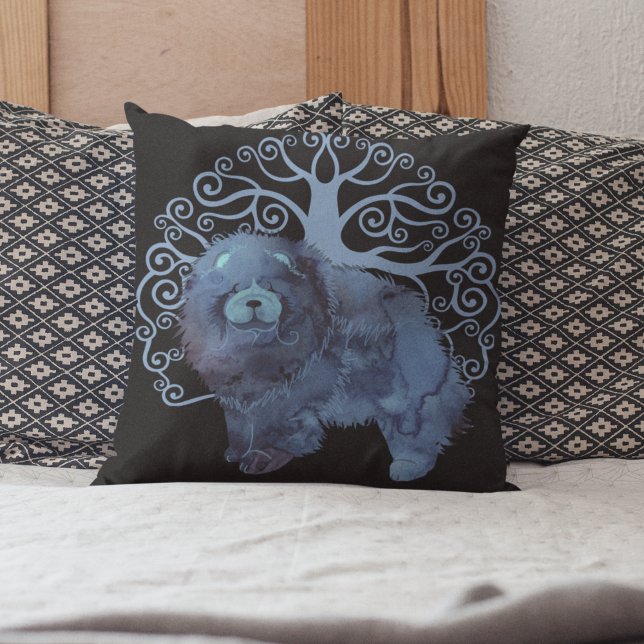 Almofada GENES FADRADOS Árvore de Vaca da Vida (Criador carregado)