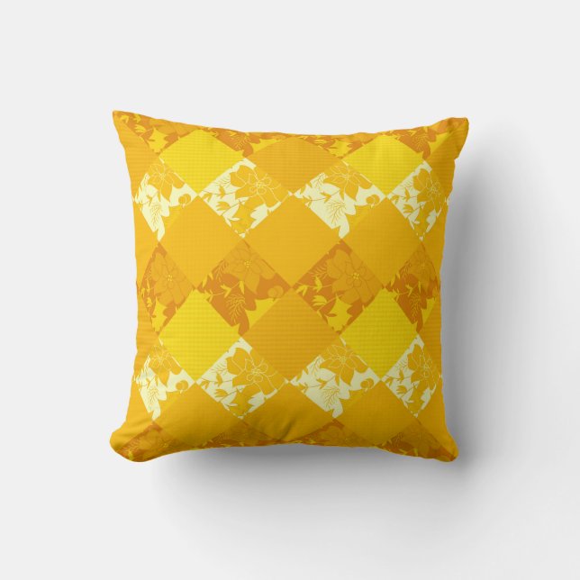 Almofada Genoma de retalhos de Natal sem costura (Frente)