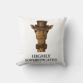 Almofada Gentleman Girafa - A Altamente Sofisticada