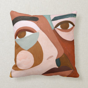 Almofada Geo Face para Cima
