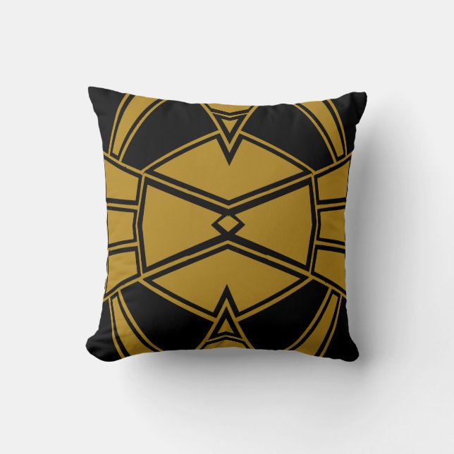 Almofada Geo nº 715 Dourado (Frente)