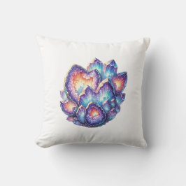 Almofada Geode Crystal Cluster