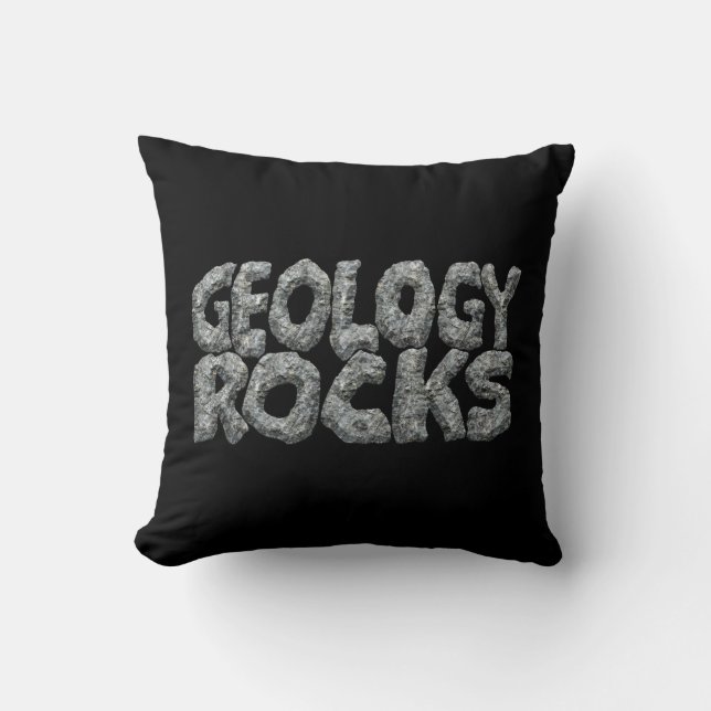 Almofada Geology Rocks - Earth Science Pun (Frente)