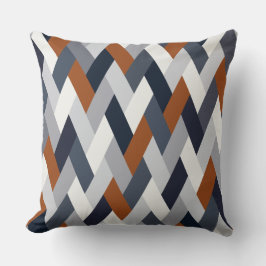 Almofada Geometria da robusta do marinho VI