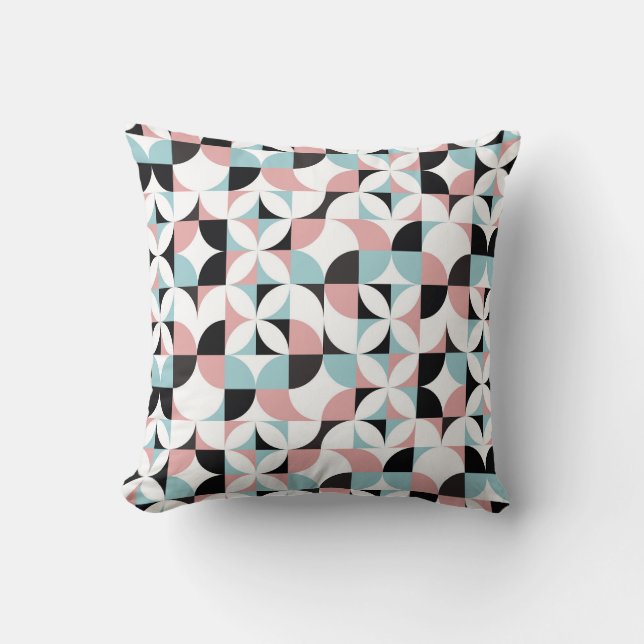 Almofada Geometria minimalista, estilo escandinavo trabalho (Frente)