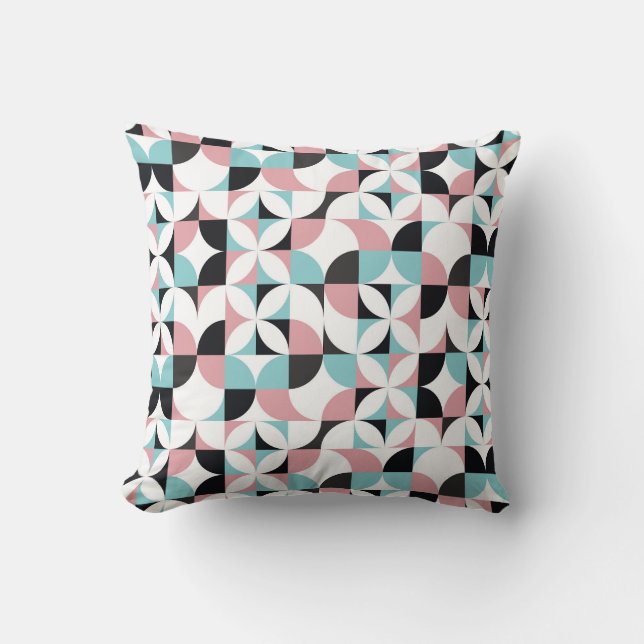 Almofada Geometria minimalista, estilo escandinavo trabalho (Frente)
