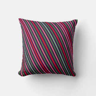 Almofada Geometric colorful simple Throw Pillow