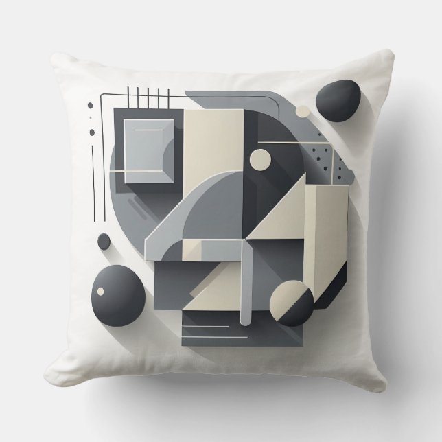 Almofada Geometric Depth Structure (Frente)