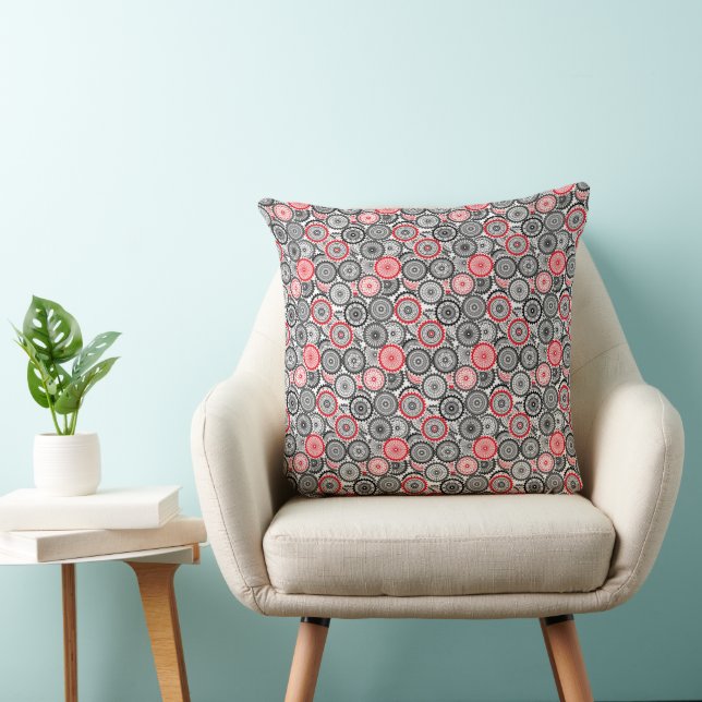 Almofada Geometric Gears Throw Pillow (Cadeira)