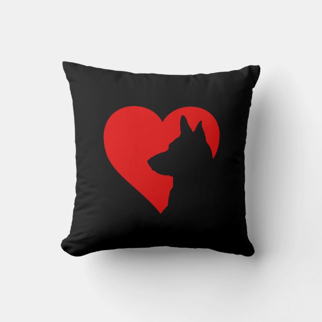 Almofada German shepherd (Frente)