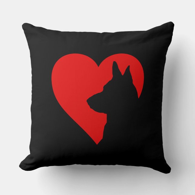 Almofada German shepherd (Frente)