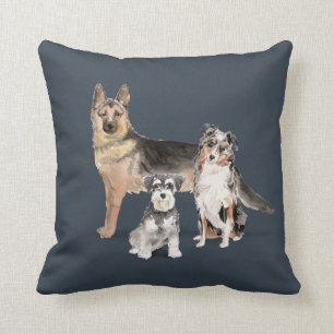 Almofada German shepherd australiano Shepherd Mini Schnauze