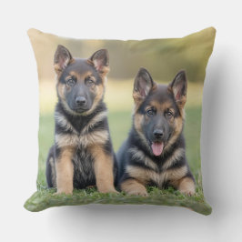 Almofada German shepherd bonito personalizado