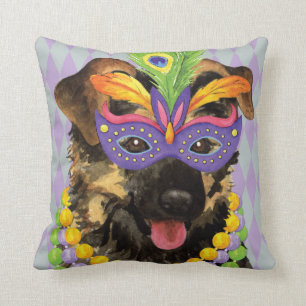 Almofada German shepherd do carnaval