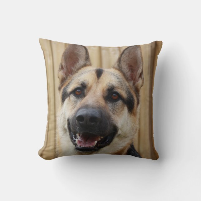 Almofada German shepherd Pet Dog Travesseiro decorativo Hom (Frente)