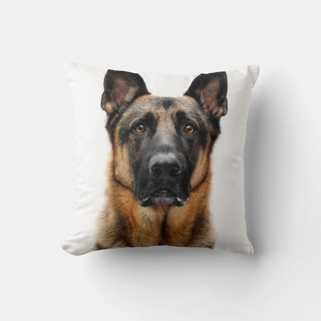 Almofada German shepherd Sentado (Frente)