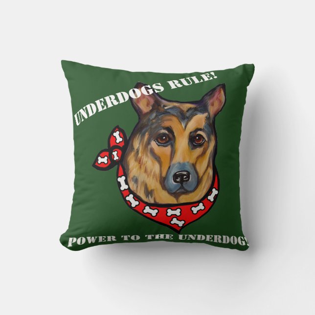 ALMOFADA GERMAN SHEPHERD SUBDOG (Frente)