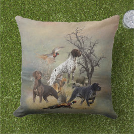 Almofada German Shorthaired Pointers (GSP)