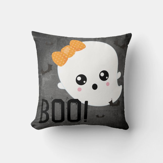 Almofada Ghost Boo Halloween (Frente)