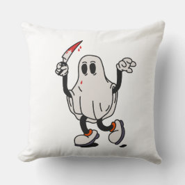 Almofada Ghost with blood knife