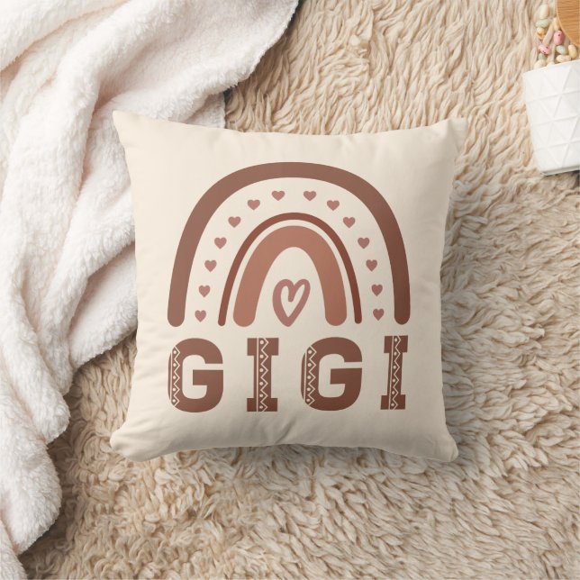 Almofada Gigi Boho Rainbow Cute Grandma Gifts (Cobertor)