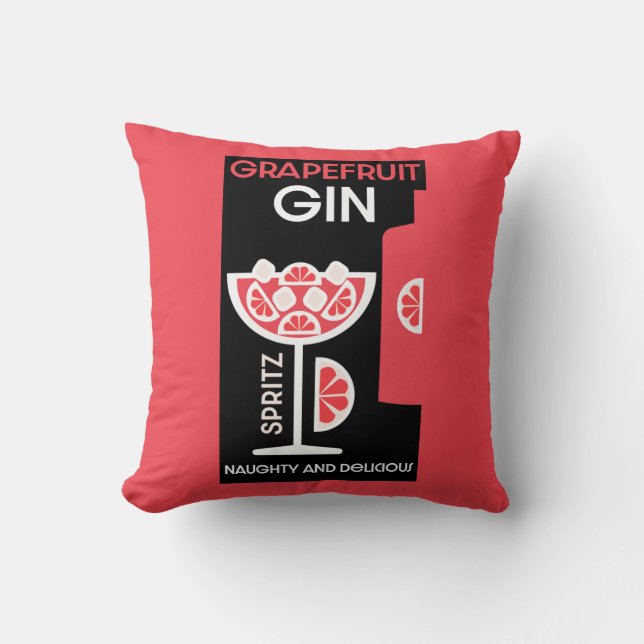 Almofada Gin Rosa (Frente)